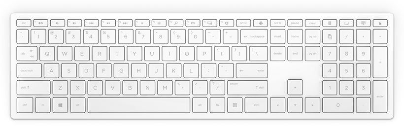 HP Pavilion Wireless Keyboard 600 White