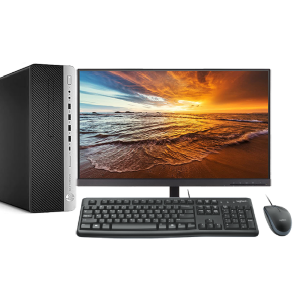 HP-EliteDesk-800-G3-PC-bundle HP EliteDesk 800 G3 SFF Desktop PC | Pre Owned