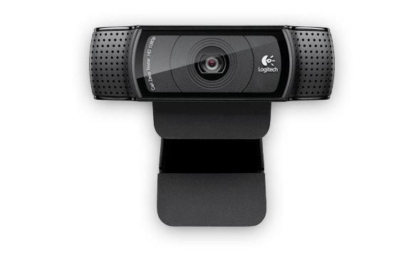 Webcam HD-1080 1 Logitech HD Pro Webcam C920 - Full HD 1080p | Pre-owned