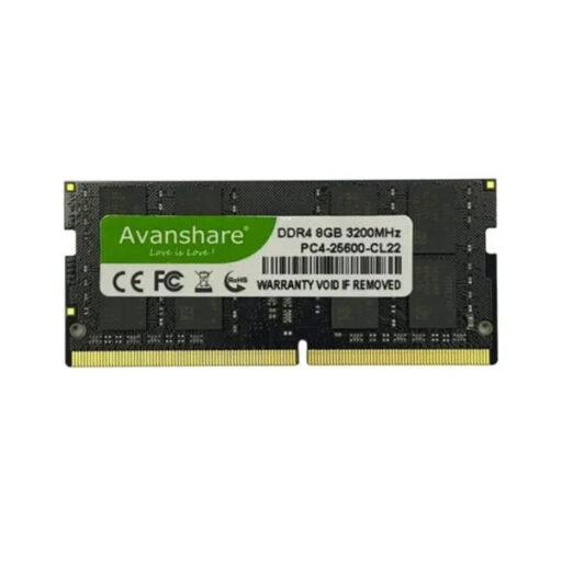 Avanshare 8GB DDR4 3200MHz Laptop RAM Price in Qatar Avanshare-8GB-DDR4-3200MHz-Laptop-RAM